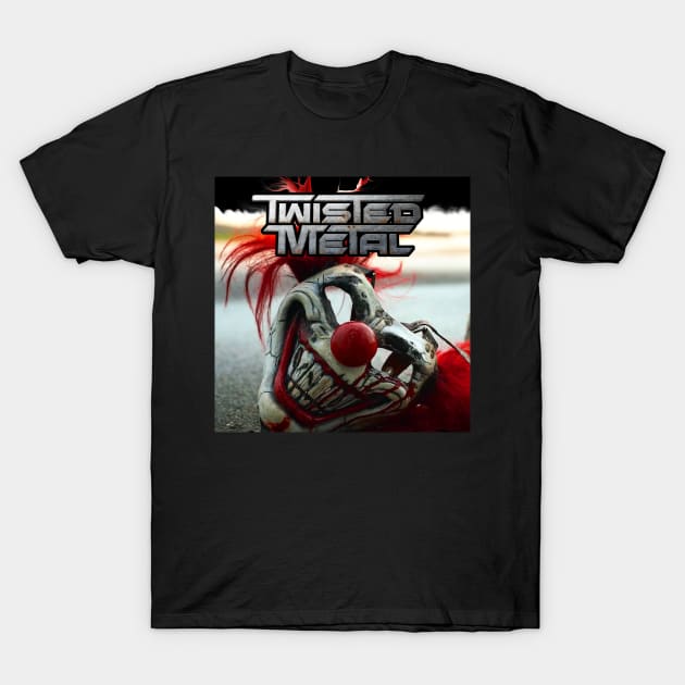 Twisted Metal series Sweet Tooth graphic design by ironpalette T-Shirt by ironpalette